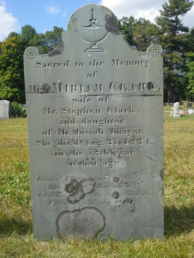 MyriamThayerClarkGrave