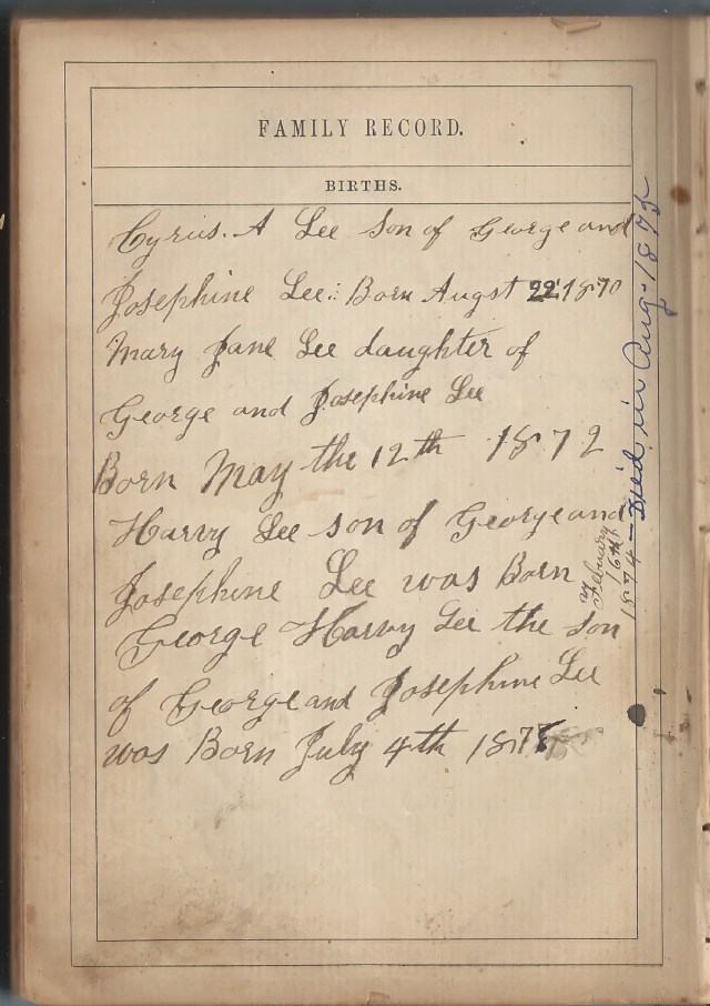 GeoJosLeeBibleBirths1